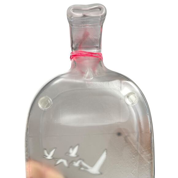 Grey Goose Vodka Melted Bottle Flat Handmade Cheese Tray Appetizer Gift Upcycle - Picture 11 of 12